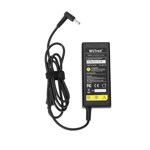 WLTree 45W 19.5V 2.31A cable de carga para portátil HP Elitebook Probook 430 440 450 455 470 250 G3 G4 G5 G6 G7 719309-001 719309-003 721092-001 721092-001 719309-001 41727 - 001 Adaptador de cargador