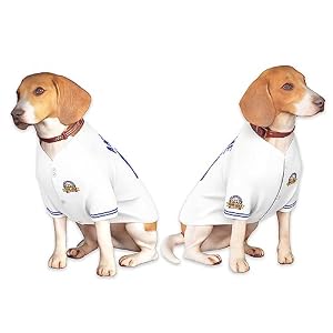 Custom Dog Baseball Jersey with Name Number Logo for Small Pet Dogs-Personalized Dog Shirts Custom Dog Baseball Jersey with Name Number Logo for Small Pet Dogs-Personalized Dog Shirts