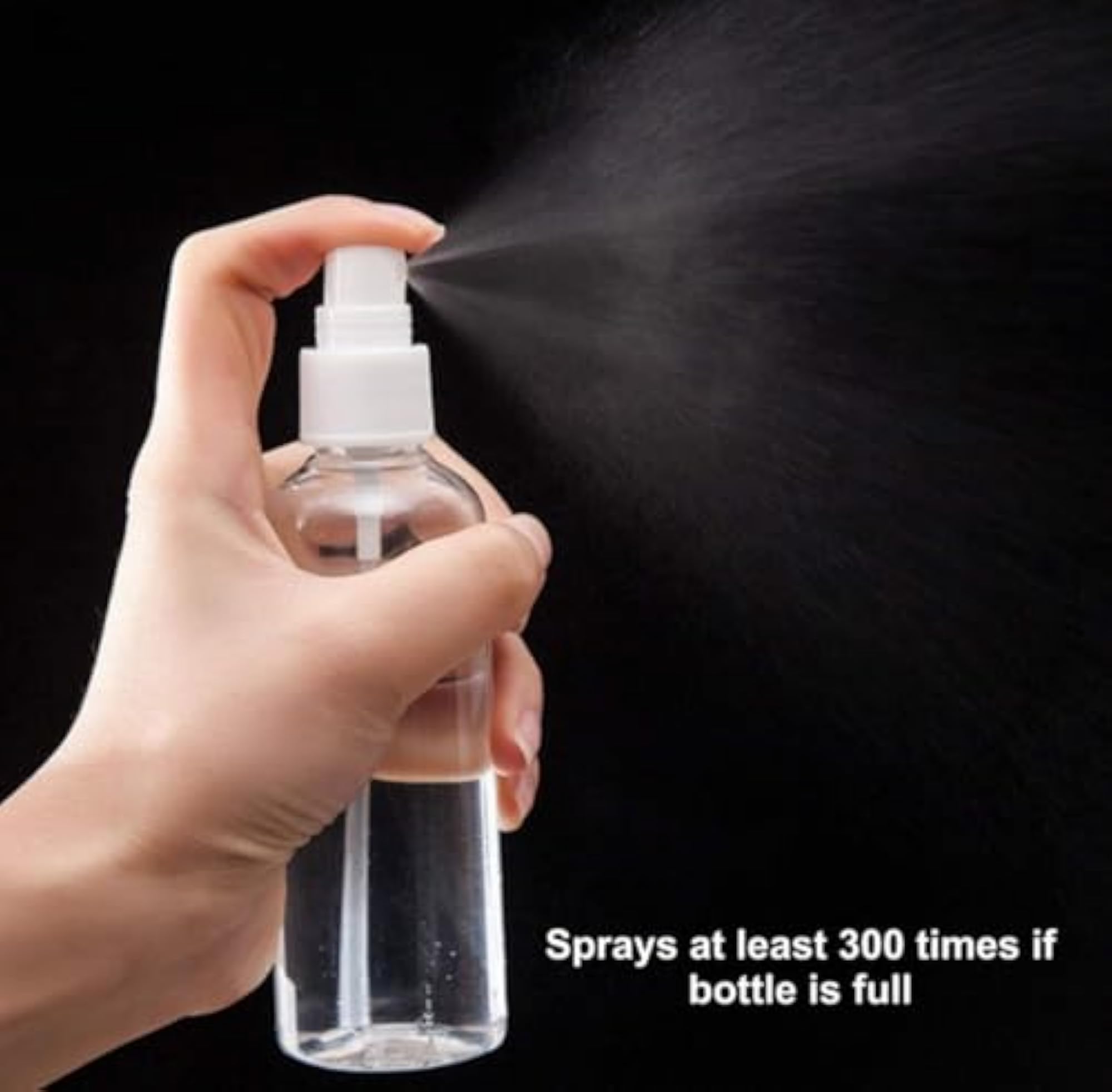 2Pcs 100ML Empty Refillable Fine Mist Sprayer Atomizer Spray Bottle