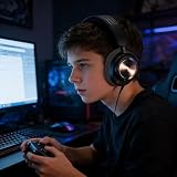 defean Przewodowe nauszniki, kompatybilne z SteelSeries Arctis Nova Pro Wired, Nova 7, 3, 1, Extra Bass Noise Cancelling, oddychająca skóra proteinowa i pianka, białe
