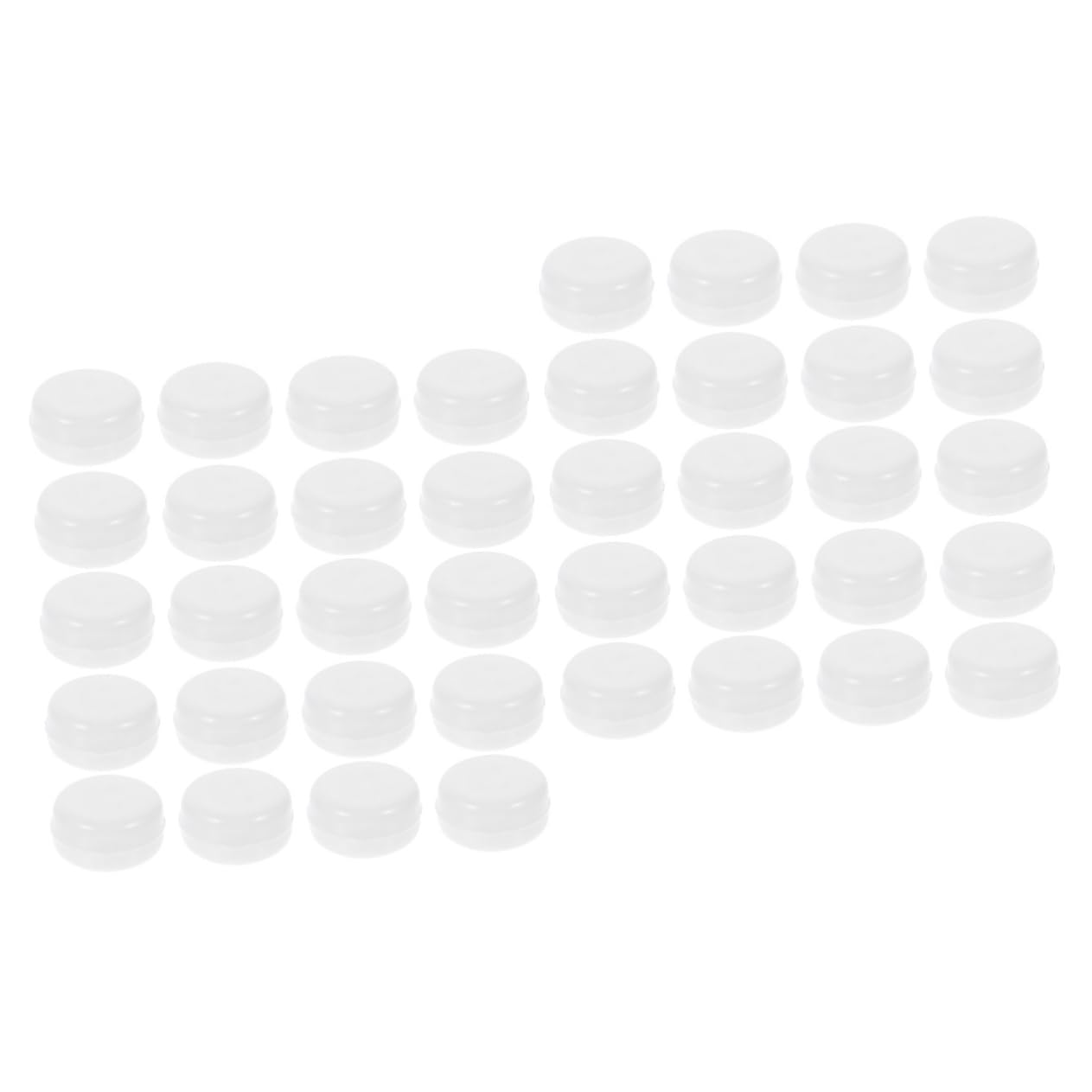 Uonlytech 3sets Rattle for Durable Bell Ring Boxes for Pets for Repair Handmade Crafts Plastic for Creative Play 100pcs*3