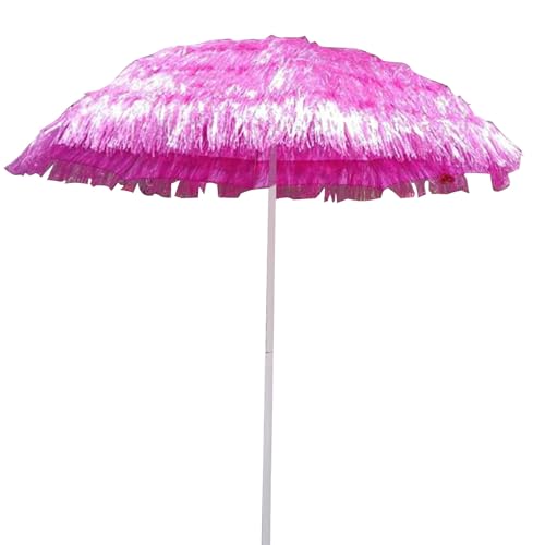 180cm Hawaii Beach Umbrella UV Protection Patio Umbrella Perfect for Commercial & Private Use Stylish Outdoor Shade Solution for Sun Protection