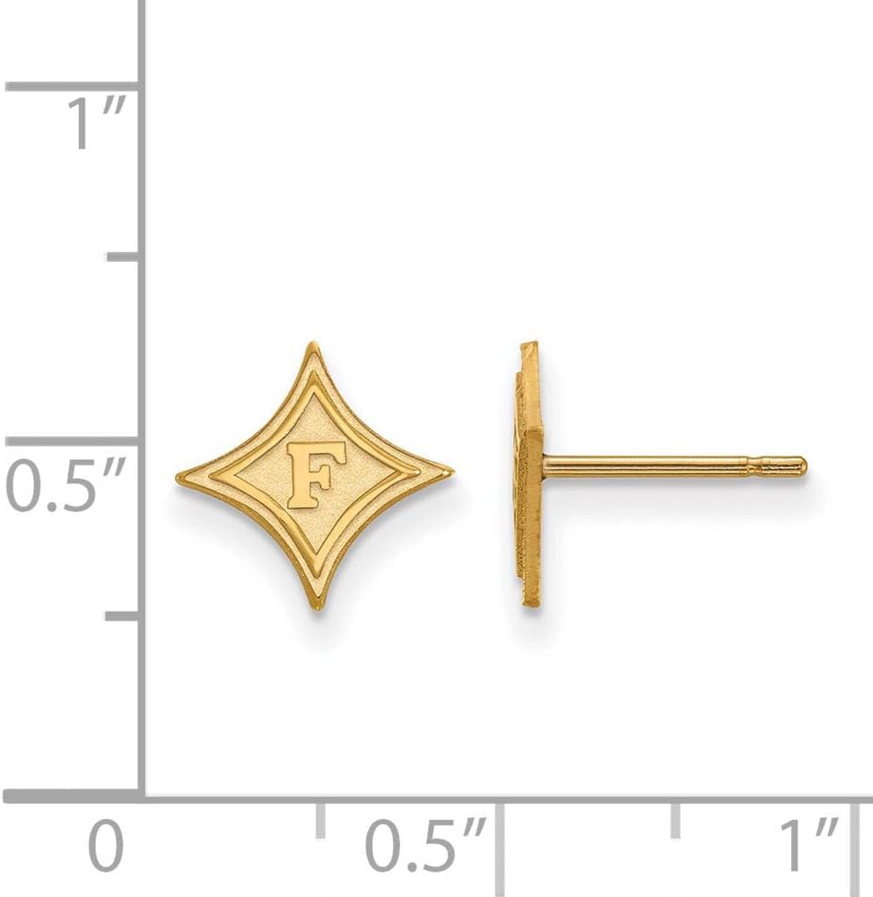 GP Furman University XS Post Earring