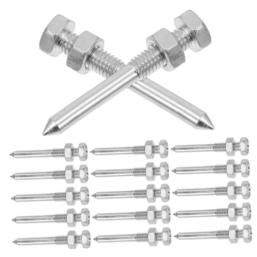 FUNOMOCYA Garden Lawn Aerator Shoes Spikes 5.8cm Replacement Stakes Easy to Install Use for Yard Tools