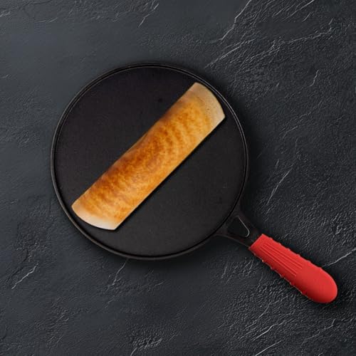 Pigeon by Stovekraft Pre-Seasoned Cast Iron Tawa 25 cm | Pre-Seasoned with 100% Vegetable Oil |...