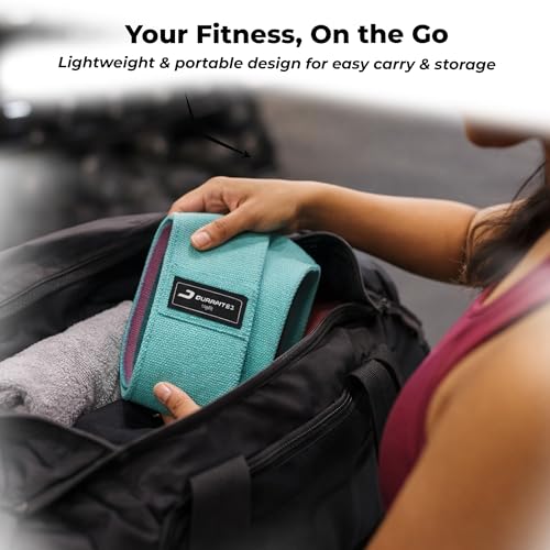 Image of Fabric Resistance(Light) for Women & Men, Non-Slip Hip Bands for Glutes, Legs & Squats, Exercise Booty Bands for Workout, Stretching, Toning, Home Gym Fitness, Yoga & Pilates