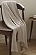 Toison d’or Luxor Decke, 130 cm x 170 cm, Muskatnuss