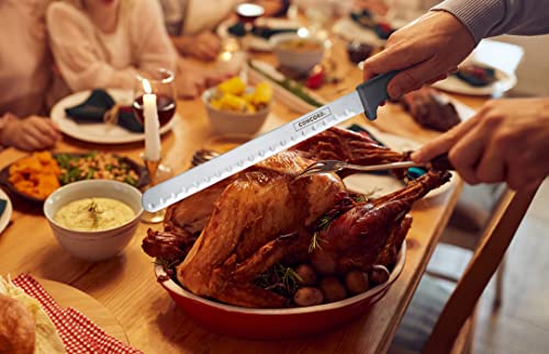 Concord Heavy Duty Stainless Steel Turkey Fryer Kit With Rack, Slicer, Hook, Thermometer, And Heat Proof Gloves. Also Great For Seafood Boil, Crawfish Boil, And More (Turkey Fryer Kit) #TOP6