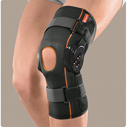 RO+TEN - Ginocchiera corta tubolare con aste articolate policentriche a controllo F-E GenuFIT29 - L