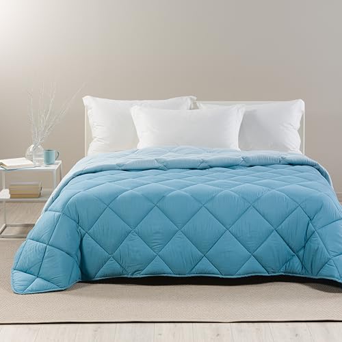 Caleffi - Piumone Matrimoniale Invernale 260x265 cm - Trapunta Matrimoniale Invernale per Inverno e Mezza Stagione - Copriletto in Microfibra Caldo e Morbido - Piumino Autunnale Made in Italy