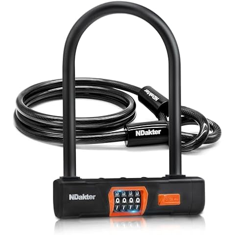 NDakter Heavy Duty Combination Bike Lock Cover