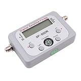 DollaTek LCD Affichage Numérique Satellite Finder Mètre Satlink Récepteur TV Signal Récepteur Sat Décodeur Satfinder Boussole FTA TV BOX