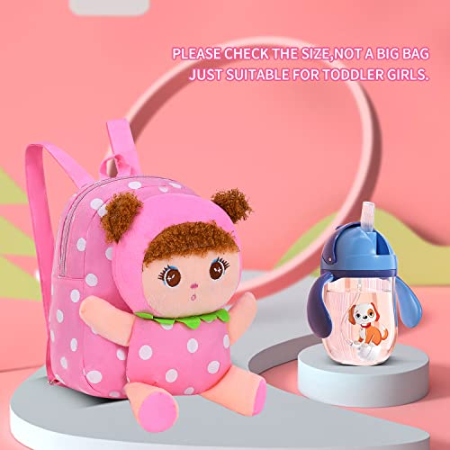 Suerico Cute Toddler Backpack Plush Doll Toy Snack Travel Bag Preschool Shoulder Bag Gift for Kid by Suerico - Used condition - Image 5