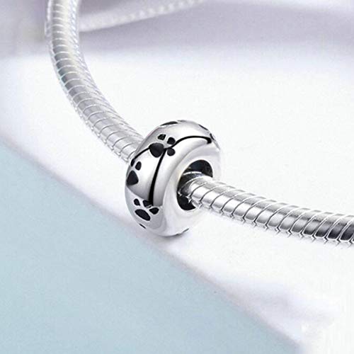 Image of Anniversary Christmas Charms Clip Charm Stoppers Beads Original 925 Sterling Silver Stars Flower Crystal Spacer Bead for Bracelet Charm