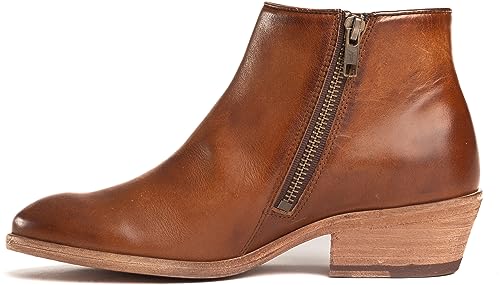 Frye Carson Piping Booties for Women Made from Soft Full-Grain Leather with Signature Western-Inspired Piping Detail and Supple Leather Lining – 4” Shaft Height2