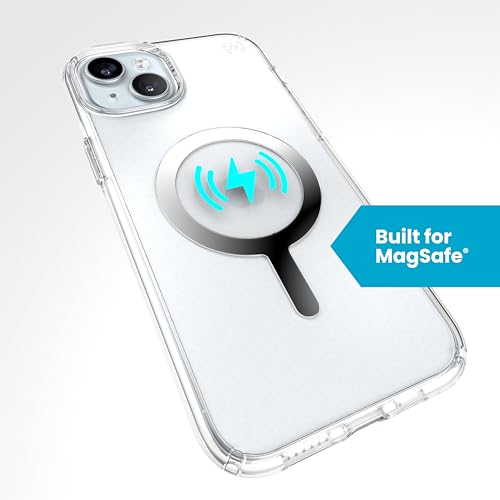 Image of Speck Case with MagSafe for iPhone 15 Plus, Clear