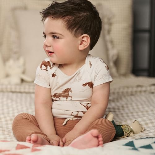 Image of Modern Moments by Gerber Baby Viscose 4-Pack Bodysuit & Pant Set