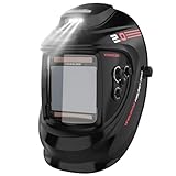 YESWELDER Auto Darkening Welding Helmet with Rechargeable...