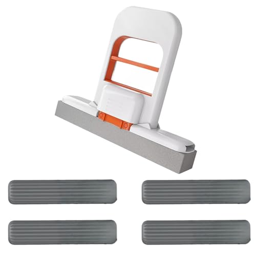 Mini trapeador Plegable,Mini trapeador,Mini trapeador de Esponja portátil,Herramienta de Limpieza con Esponja autoapretable,para baño,Cocina,Escritorio,Vidrio,Sala de Estar y automóvil