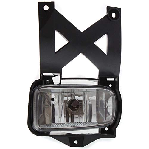 Clear Lens Fog Light For 2001-04 Ford Escape LH CAPA Plastic Lens w/Bulb