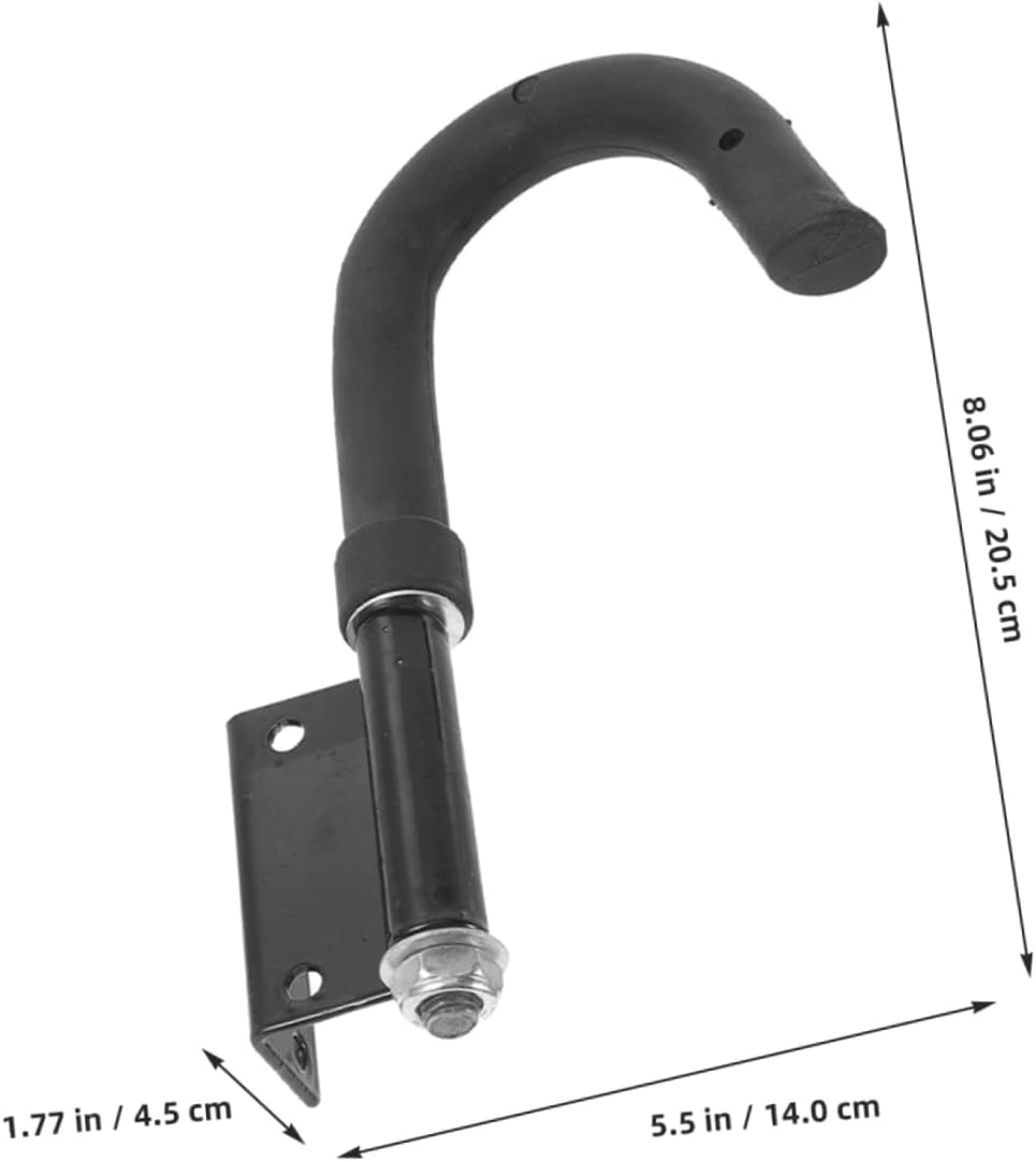 2pcs Heavy Duty Extension Ladder Roof Hooks -Fall Design for Stabilizing Ladders Roofs and Gutters Construction for Outdoor Use