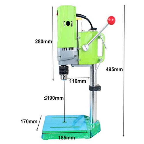 BACHIN Bench Drill Stand 710W Mini Electric Bench Drilling Machine Drill Chuck 1-13mm