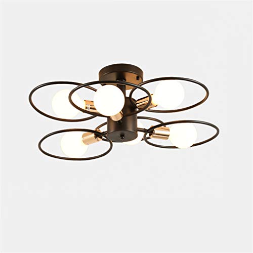 Éclairage antique E27 suspension vintage et plafond rétro métallique