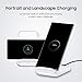 SAMSUNG 15W Fast Charge 2.0 Wireless Charger Stand - White (US Version with Warranty