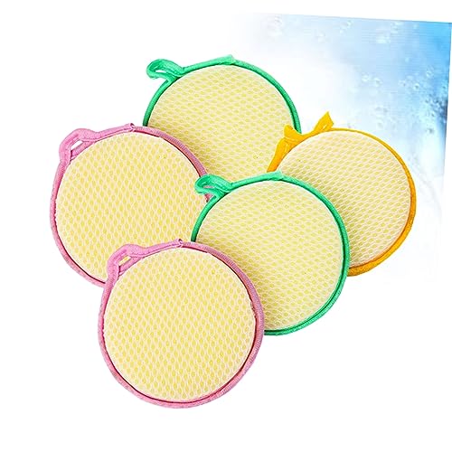 Image of Healifty 15 Pcs Cleaning Sponge Pad Cleaning Scouring Pad Dishwashing Pad Sponge for Dishwashing Sponge Mat Non-Stick Oil Dish Towels