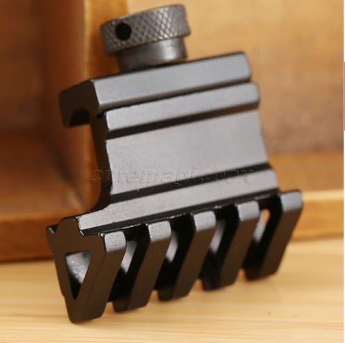 Tactical Quick Release 45 Degree Offset Side Scope Mount for 20mm Picatinny Weaver Scope Rail Mount Base Hunting Accessories