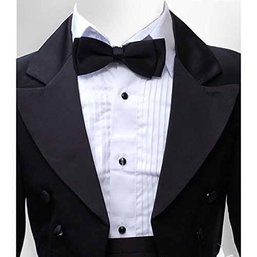 Image of Beau Kid Baby and Boys 5 Piece Christening Communion Tuxedo Tail Suits