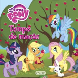 Paperback My Little Pony: Tempo De Maçãs: Livro De Leitura Com Póster [Portuguese] Book
