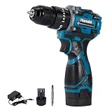 Hanabi Parafusadeira Brushless Bateria 16.8V 2.0ah 10mm 1350RPM, com Maleta, LED, 2 Velocidades, 25 Torque, 3 Funções