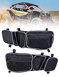 Dicater X3 Front Upper Door Bags with Removable Knee Pad Compatible with Can Am Maverick X3 XDS XRS...