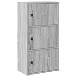 【Porte pratique :】 la porte du buffet de rangement offre un espace de rangement fermé pour garder vos affaires organisées, protégées et à l'abri des regards.