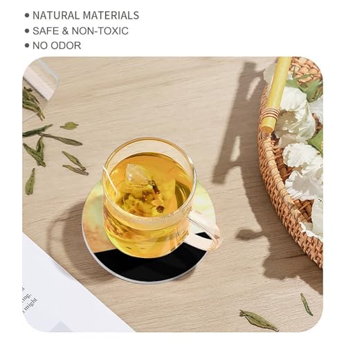 Dessous de verre en céramique absorbant lot de 4 pour table basse - 8