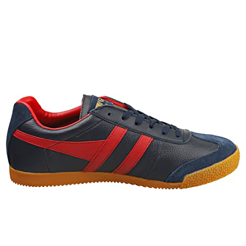 Image of Gola Equipe Suede - Sneakers for Men - Contrasting Wingflash - Heel Return - Durable Cupsole - Low Silhouette