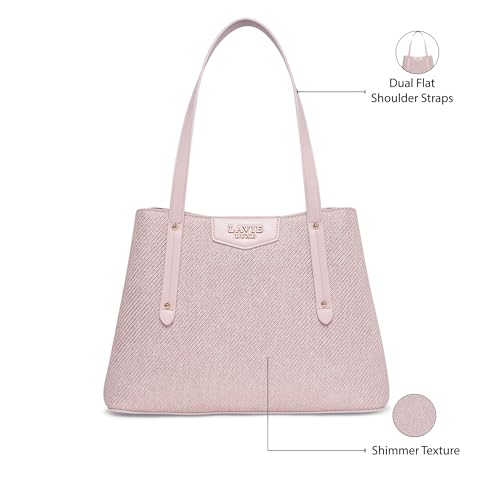Image of Lavie Luxe Women's Glam Bella 3 Comparment Tote Handbag | Tote Bag For Work | Ladies Purse | Stylish Shoulder Bag | Gift For Women