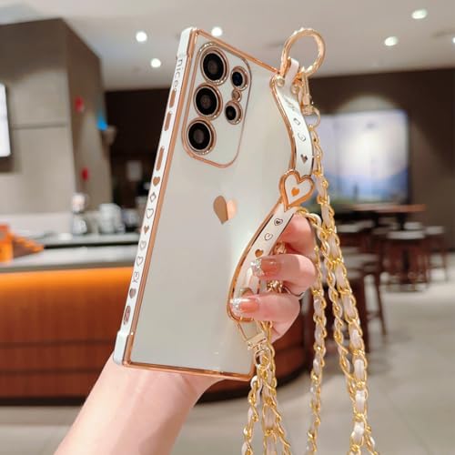 Dragonne pour Samsung S21 Coque Antichoc Évite les Chutes