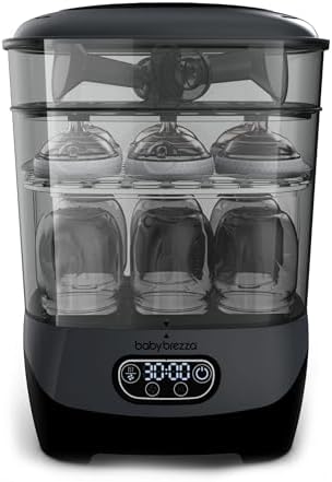 Baby Brezza Bottle Sterilizer and Dryer Advanced – Largest Capacity