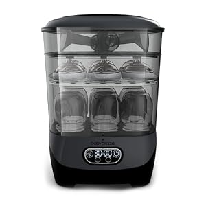 Baby Brezza Bottle Sterilizer and Dryer Advanced – Largest Capacity