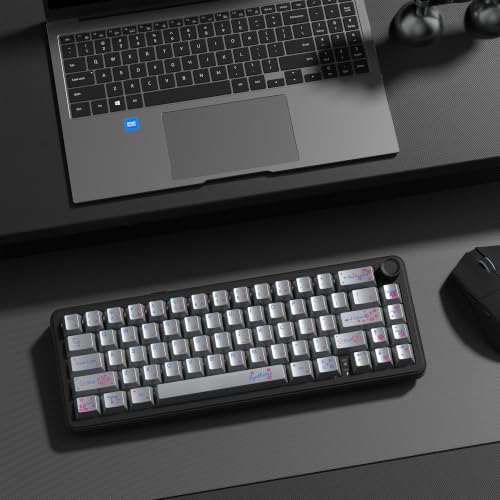 Image of dagaladoo PBT keycaps Set,Cherry Profile Keyboard keycaps,Metal Coating