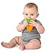 Little Toader - Baby Teether Toys – Appe-TEETHERS Broccoli teether and Carrot teether - for Teething Infants and Toddlers (Newborn and 3+ Month)