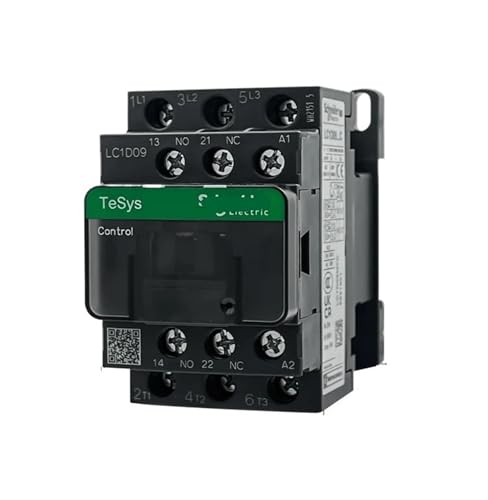 Contacteur triphasé LC1D09 220V noir tripolaire pour moteur alternative