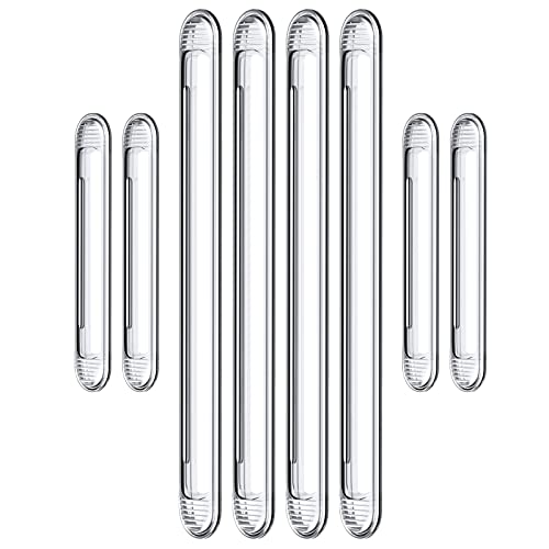 Parachoques de puerta de gabinete y protector de pared transparente multiusos 2