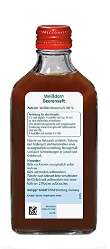 Kneipp Weißdorn Beerensaft (1 x 200 ml) | 200 ml (4er Pack)