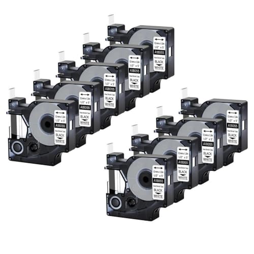 10pcs 12mm�q�[�g�V�F�����N�`���[�u���x���́AA18055 4200 5000���x���v�����^�[�����e�[�v�Ɍ݊���������܂�