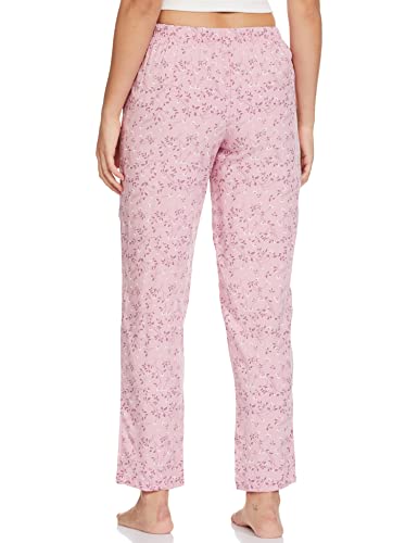 Image of Van Heusen Women's Printed Lounge Pants | Drawstrings & Side Pockets | Ultra Soft Fabric | Relaxed Fit | At home pyjamas | Everyday Comfort | Printed | Style 55306 | Available in Pack of 1 & 2