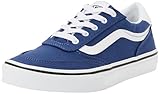 Baskets Brooklyn LS Sneaker pour enfants de Vans : baskets basses noires et blanches signatures, avec un col de cheville rembourré pour un ajustement ultra confortable