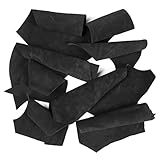 1 Kiste hochwertige handsortierte Lederreste (Velourleder / Rauleder) aus unserer Manufaktur